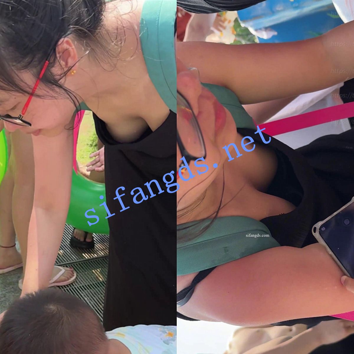 ❤️《高抄拍胸》海边露天 近距离怼奶拍小葡萄(4) [8.32G]