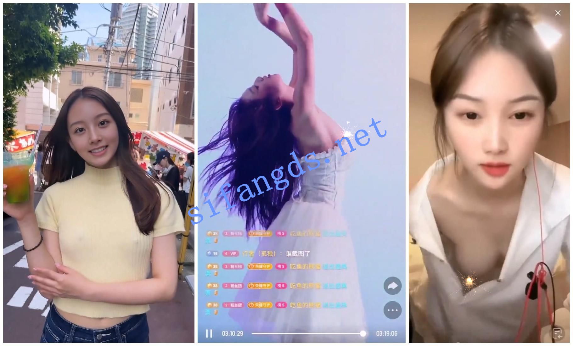 《快手抖音颜值精选25.6月合集》各路网红美女闪现露点走光 [1.68G 135V]