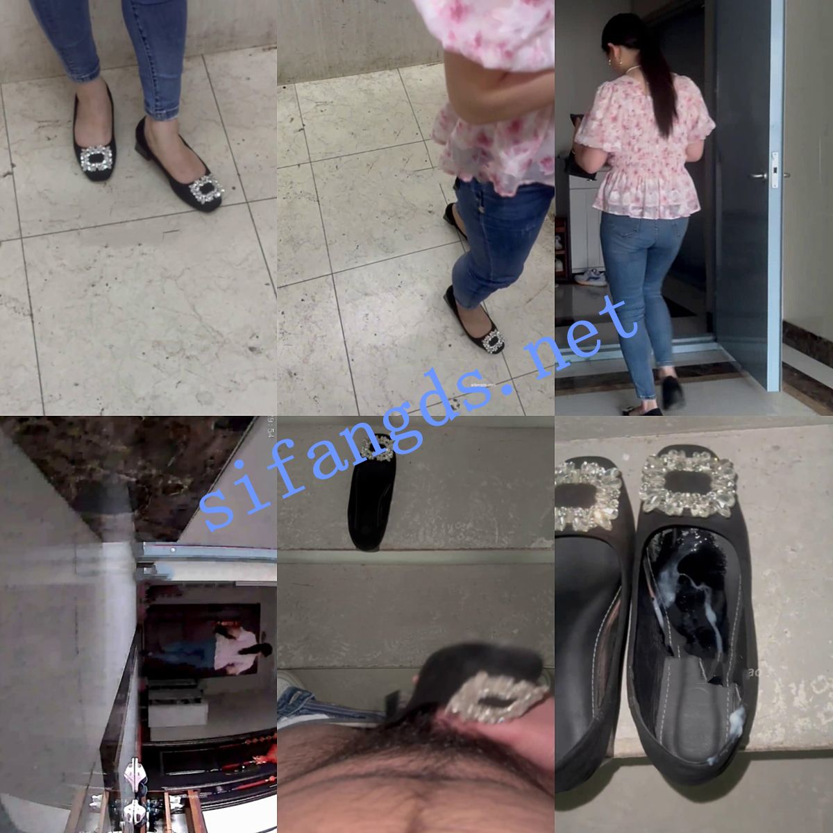 ❤️《扫楼打胶》真实尾随跟踪到家门口 打胶各种鞋子（4） [3.28G]