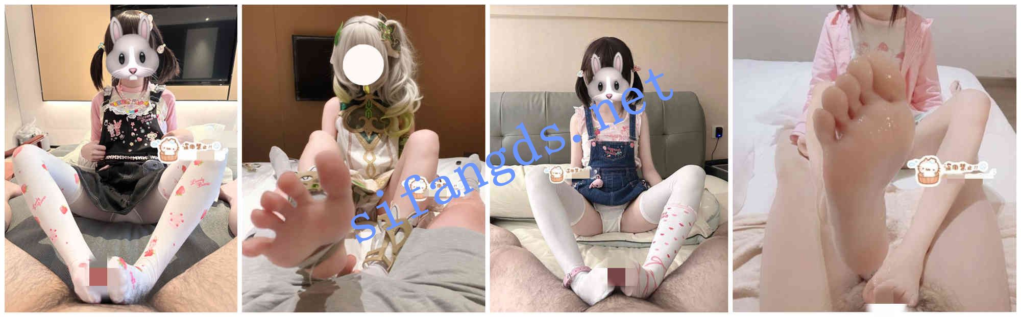 ⭐推特 幼萝酱⭐身高154cm小萝莉 188门槛福利 足交！ [360M]