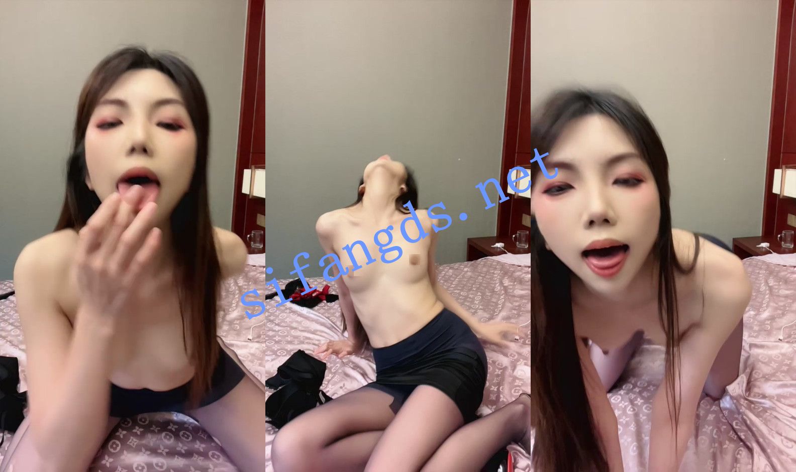 ⚡《模特微微》黑丝高跟美腿女神！一个人在酒店发骚欠干, [3.45G]