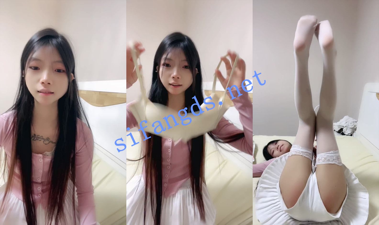 ⚡《女大学生》清纯可爱双马尾学生妹暑期下海！收费合集, [3.25G]