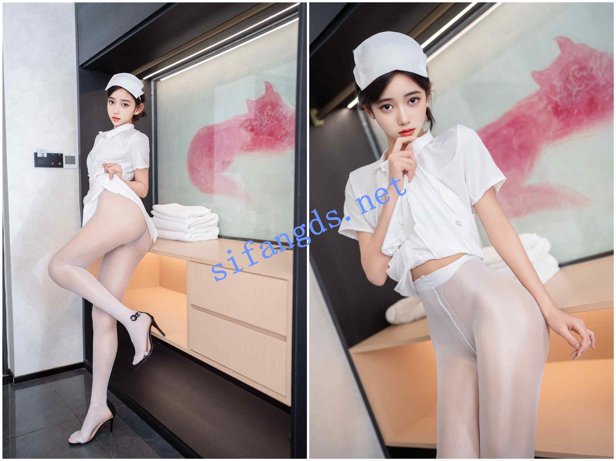 ✨秀人网 时安安✨高颜值小美女 最新作品 激情小护士大CD [1.9G（90P原版图+2V）]