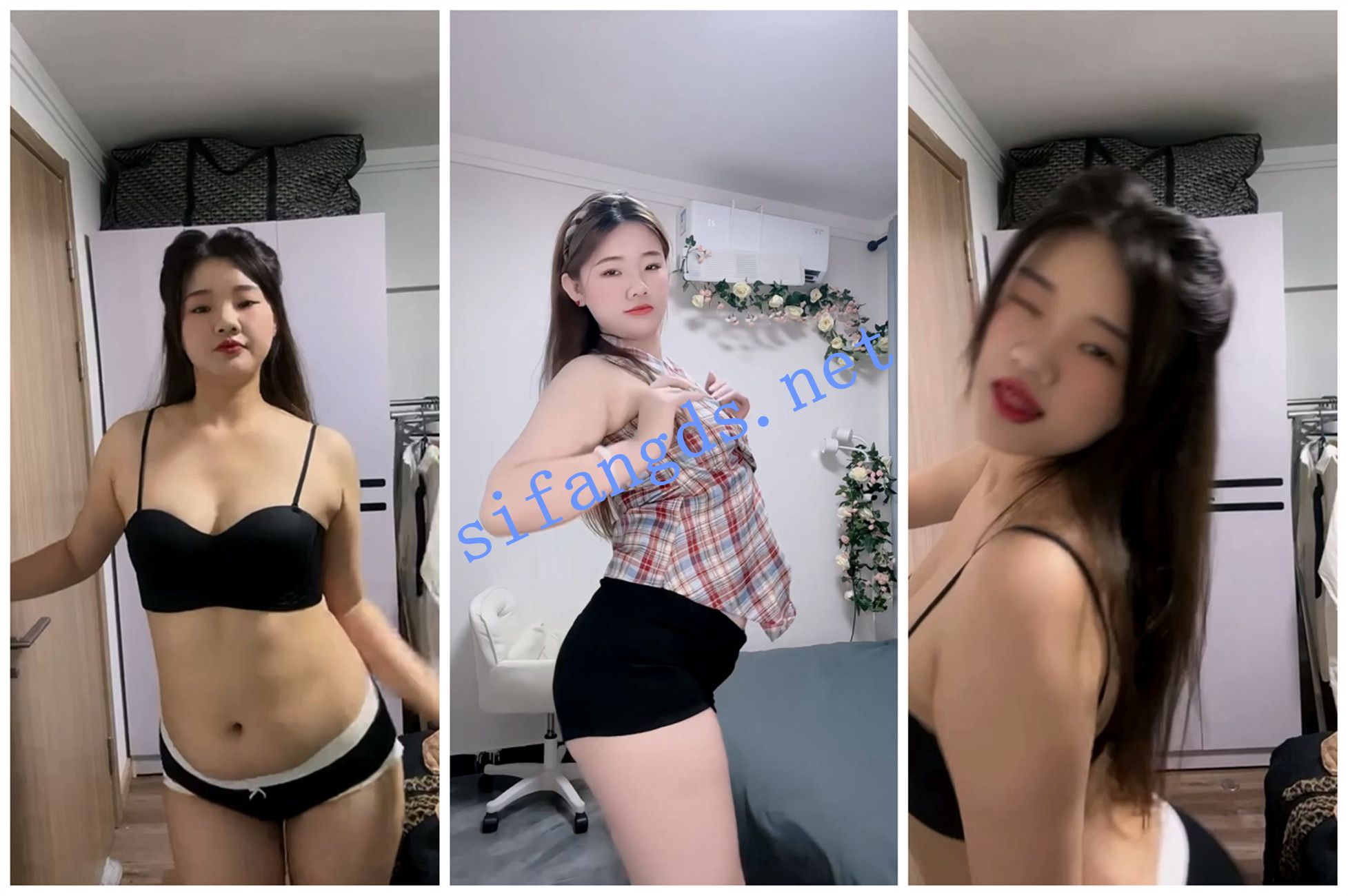 《快手福利》肉感骚妹《是个正妹》1V1内衣抖臀骚舞诱惑 [316.89 MB]