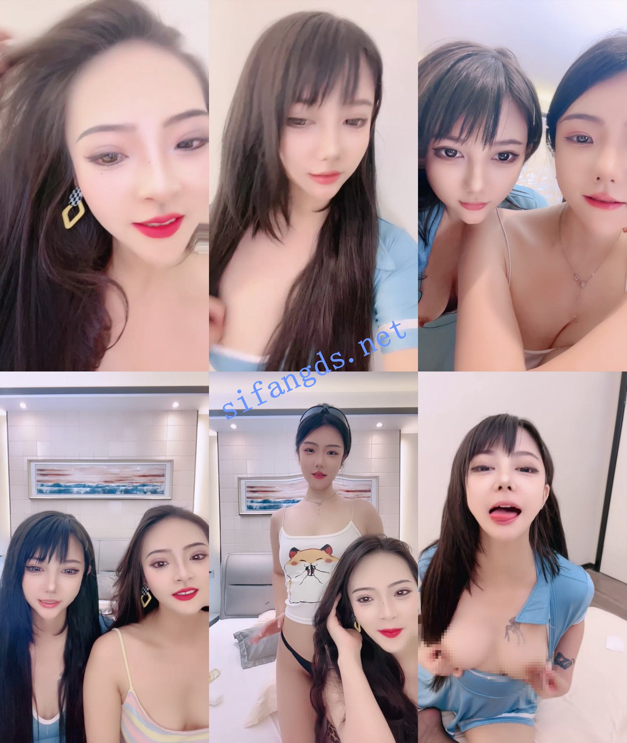 《白兔双飞》名媛御姐,酒店大秀,加入新人,道具,啪啪 [3.44GB]