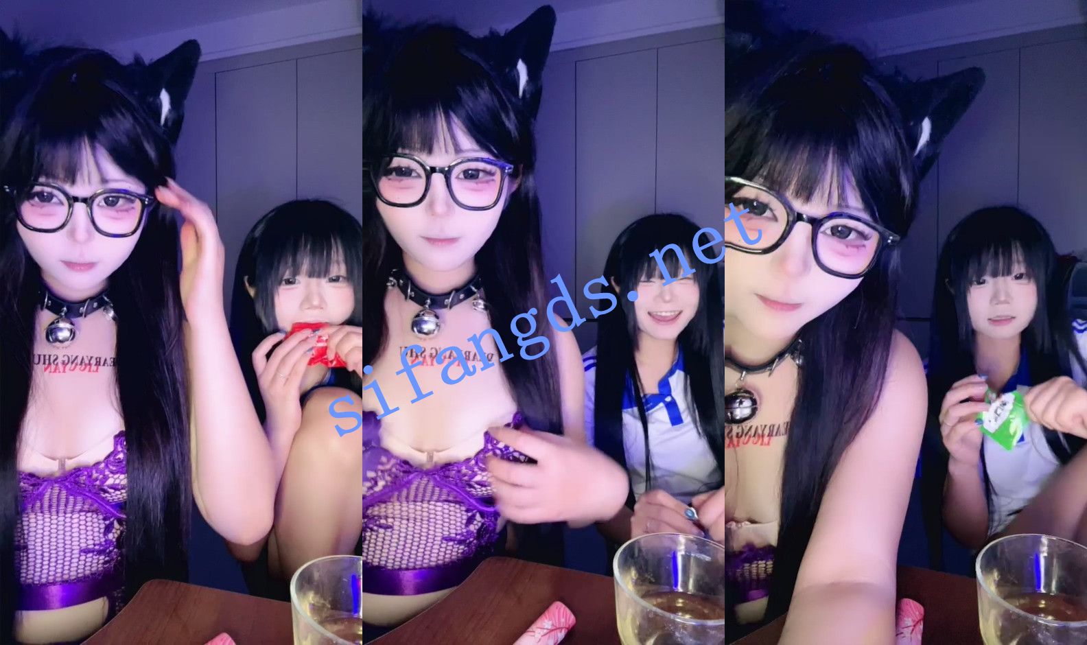 ⚡《魅魔米米》小妖精玩cosplay,和闺蜜互插叫爸爸,骚死了, [2.85G]