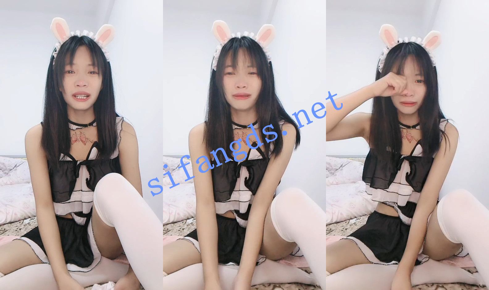 ⚡《纯情女大》纯情女大学生暑假被迫下海,哭的梨花带雨, [3.5G]