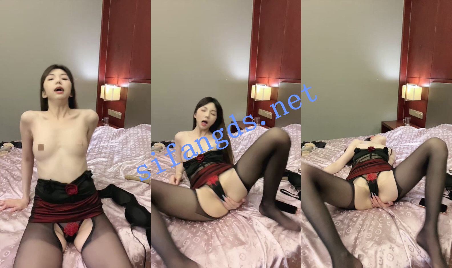 ⚡《模特微微》黑丝高跟美腿女神！一个人在酒店发骚欠干, [3.45G]