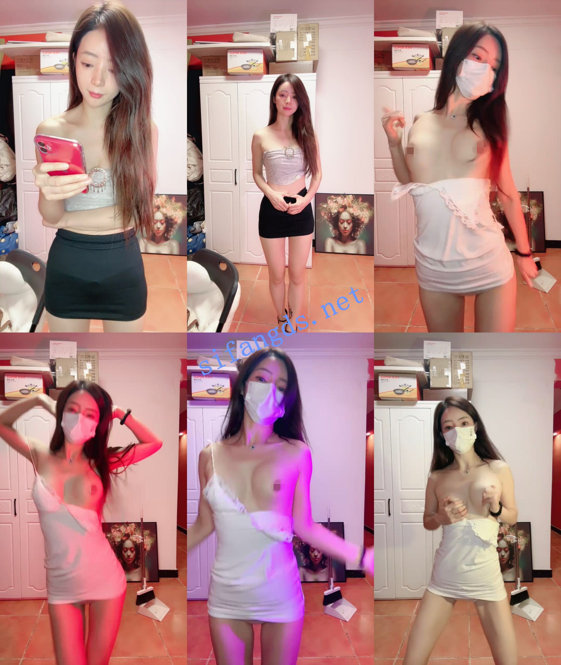██抖音热舞女神，《无虞》尺度全开，整个咪咪露出来跳 [3.12GB]