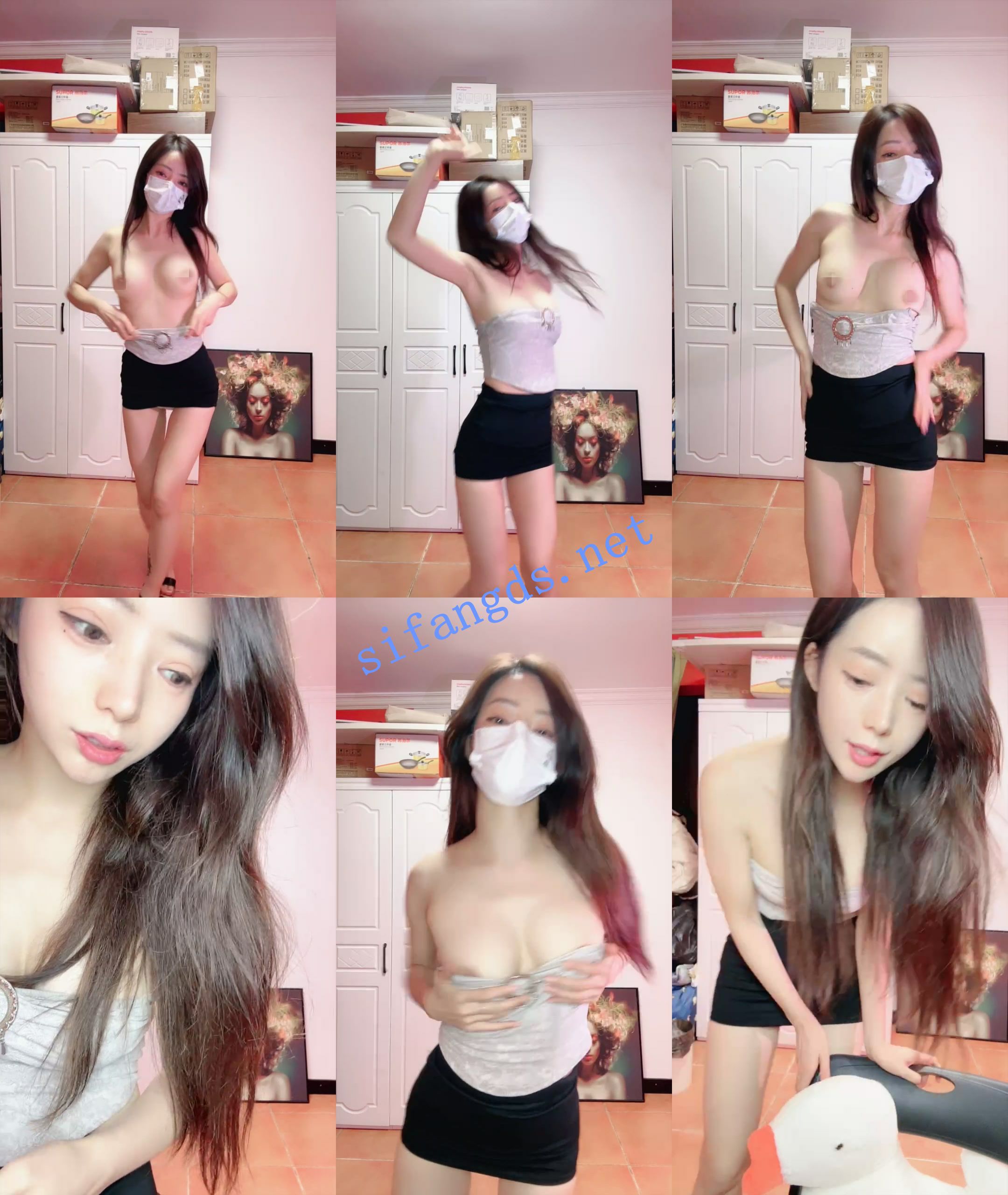 ██抖音热舞女神，《无虞》尺度全开，整个咪咪露出来跳 [3.12GB]