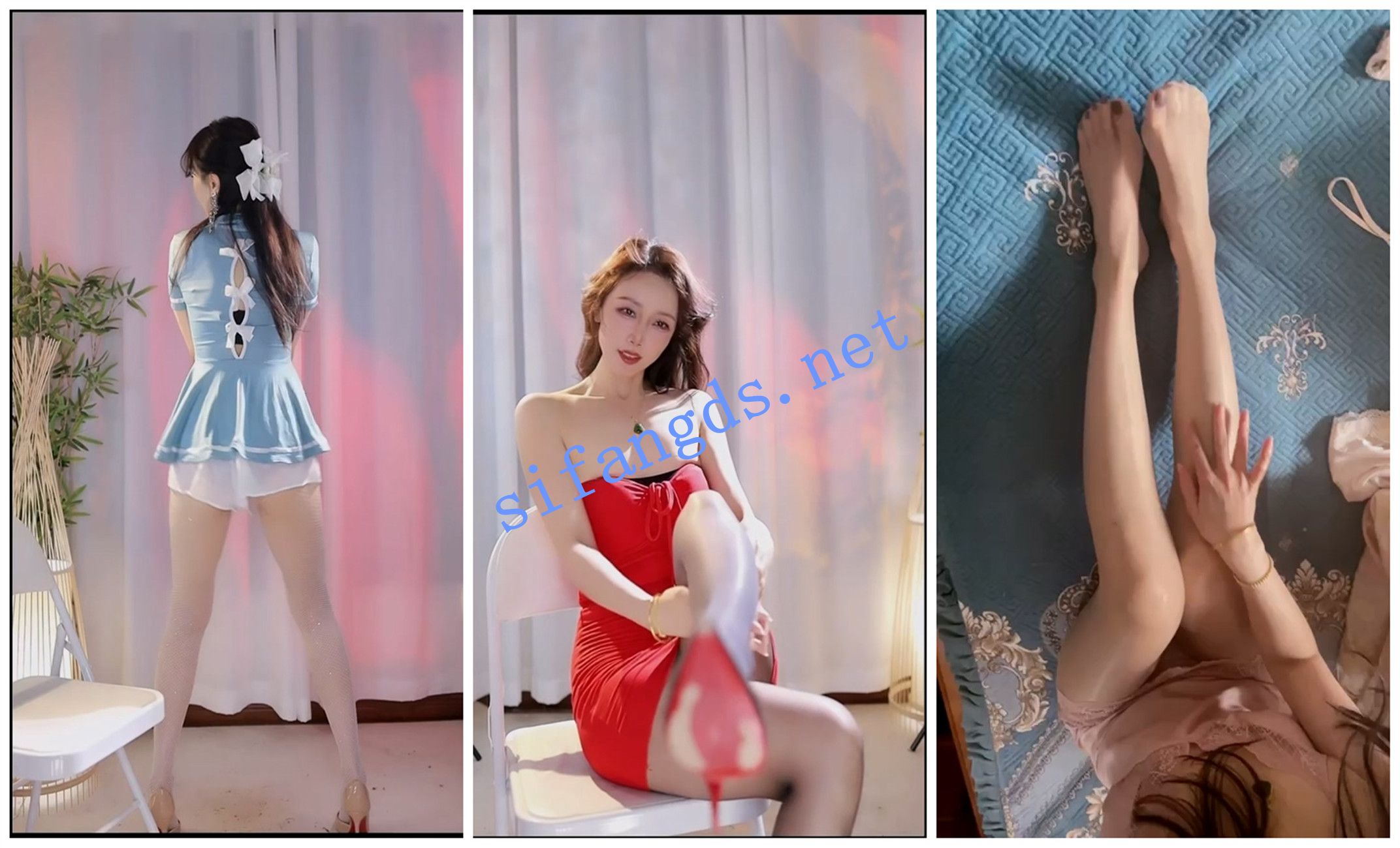 《抖音福利》极品高挑美腿熟女《希宁》骚舞无内肉丝特写 [1.28 GB]