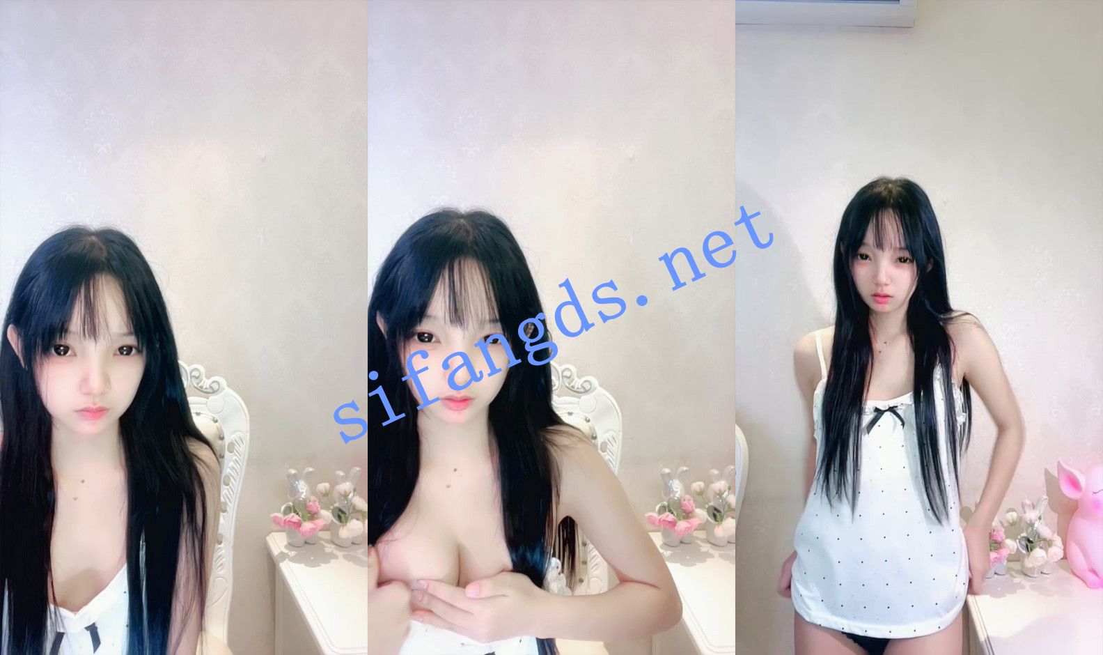 ⚡《鬼鬼啊》让人惊叹的清纯校花！脱衣舞,全身雪白,三点粉 [3.27G]