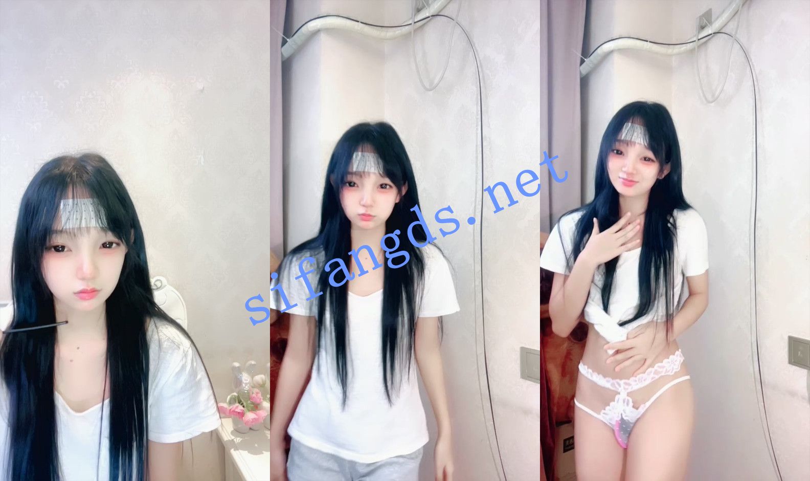 ⚡《鬼鬼啊》让人惊叹的校花女神！脱衣舞,全身雪白,三点粉 [3.28G]