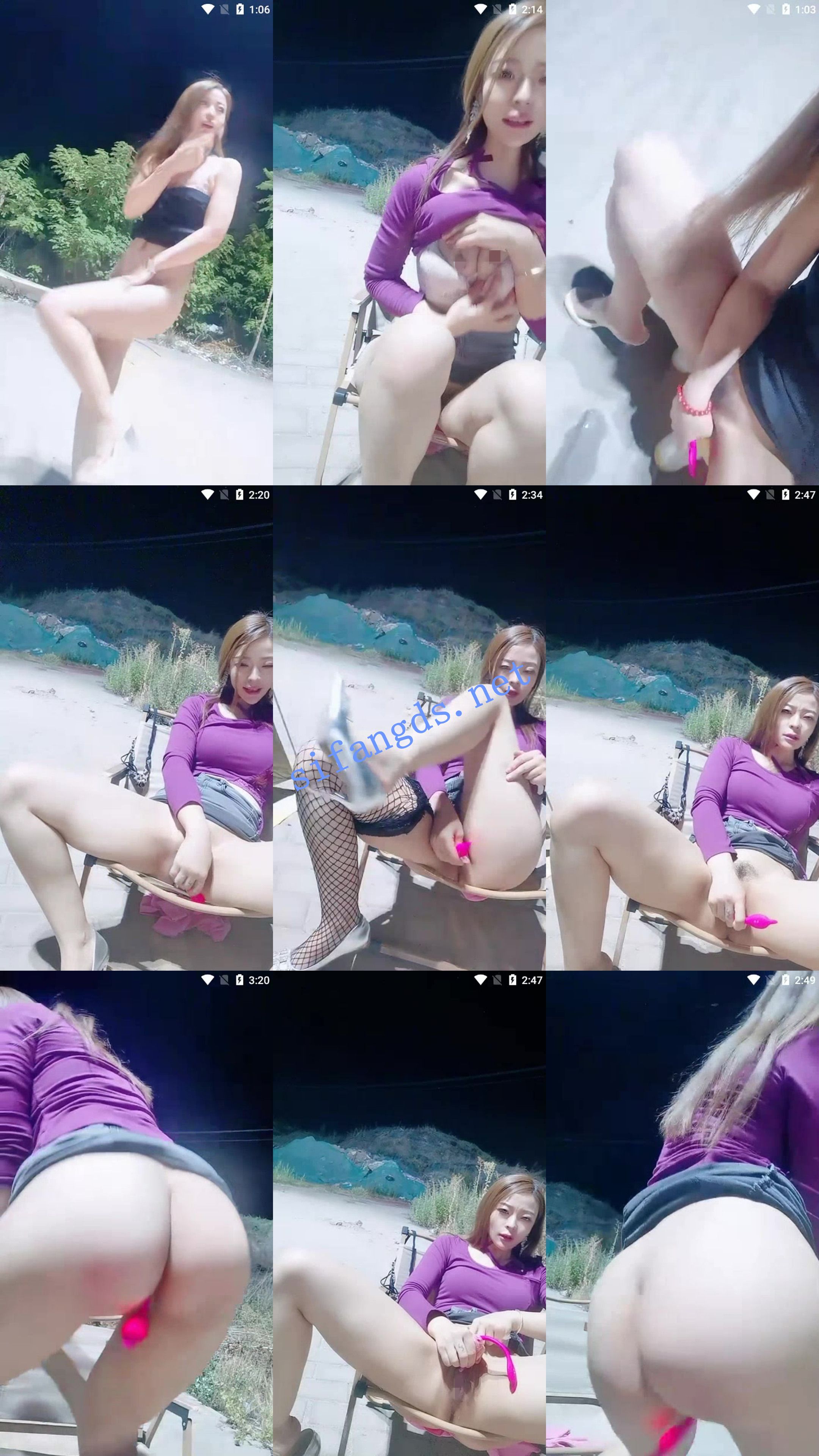 ██《初恋女友臀》美女三更半夜户外直播，不断的喷水 [3.96GB]