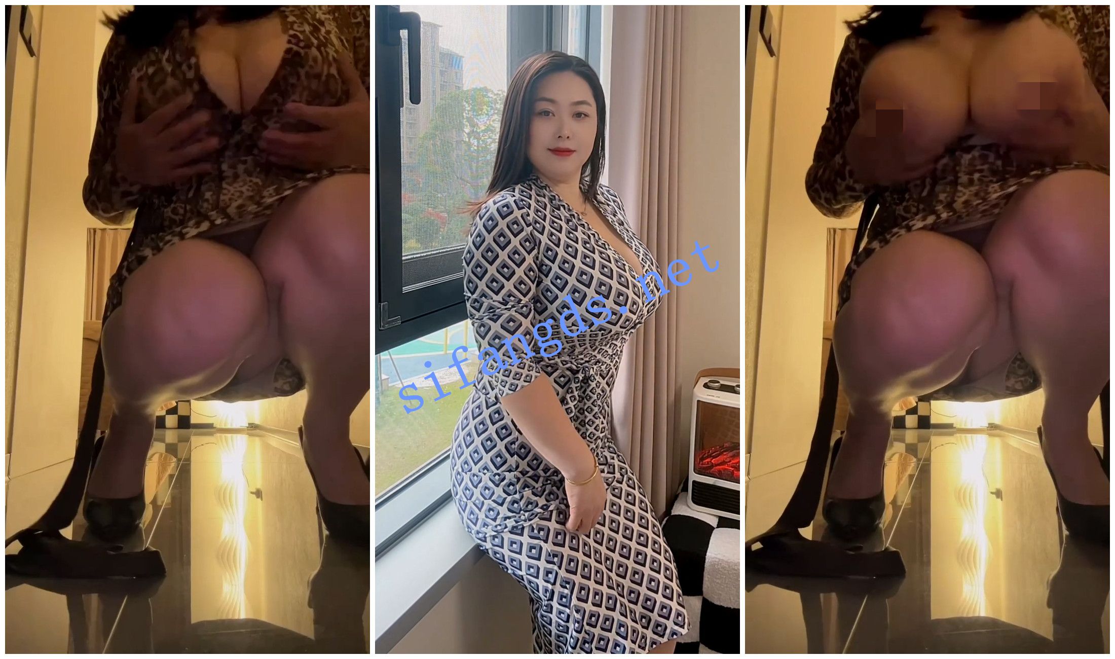 《抖音福利》巨乳肥臀肉感熟女《月牙/如烟》自慰XO1V1抖奶 [1.59 GB]