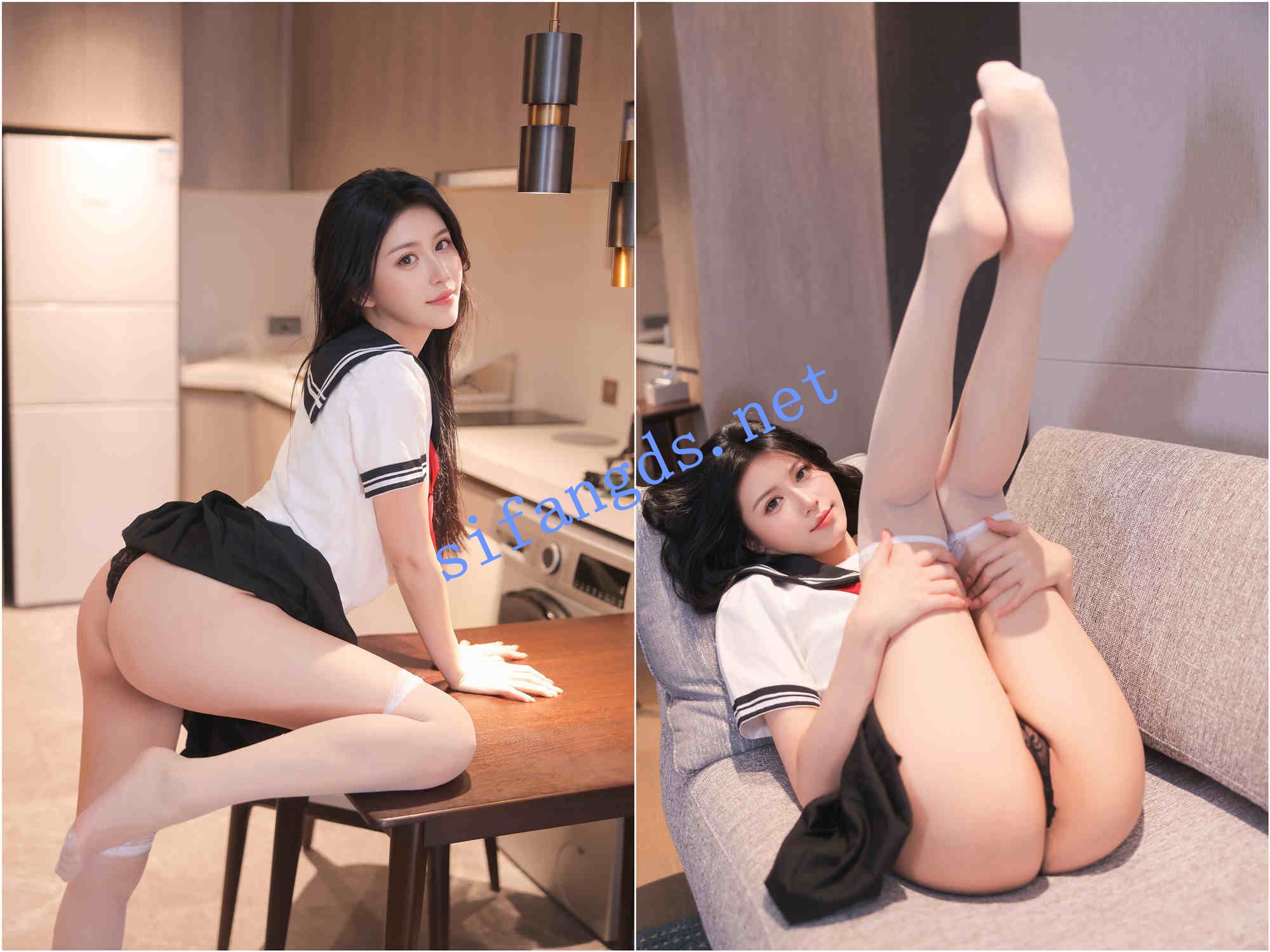 ✨秀人网 shelly诗莉吖✨高颜值美女 清纯学生装 反差大尺度 [1.1G（81P原版图）]