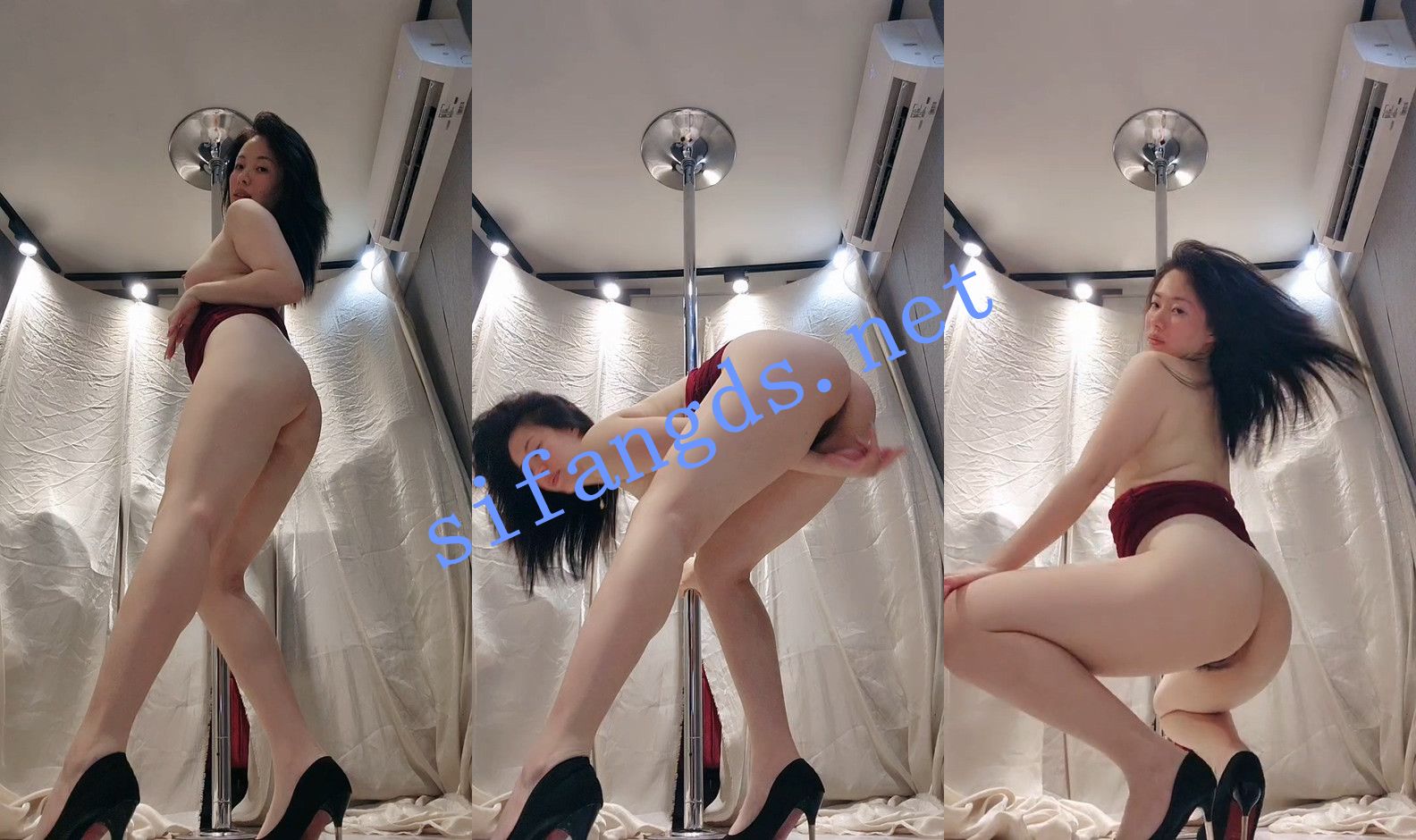 ⚡20小时核弹！《小飘飘》钢管舞女神,疯狂抖臀,贴脸开大, [14.1G]