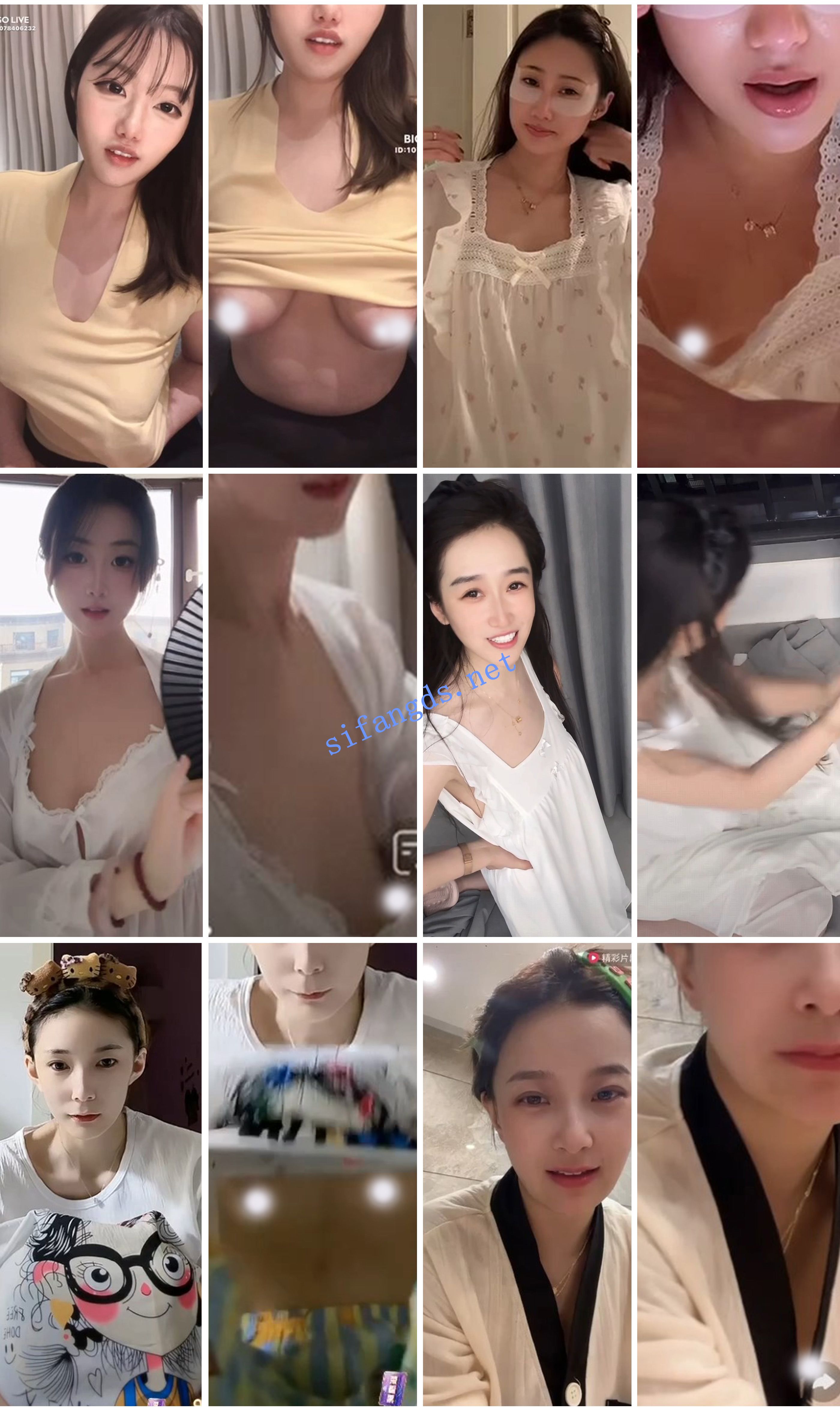 ⭐抖音闪现: 颜值主播各显神通 擦边 闪现走光 超多美女合集 [837v，6.3GB]