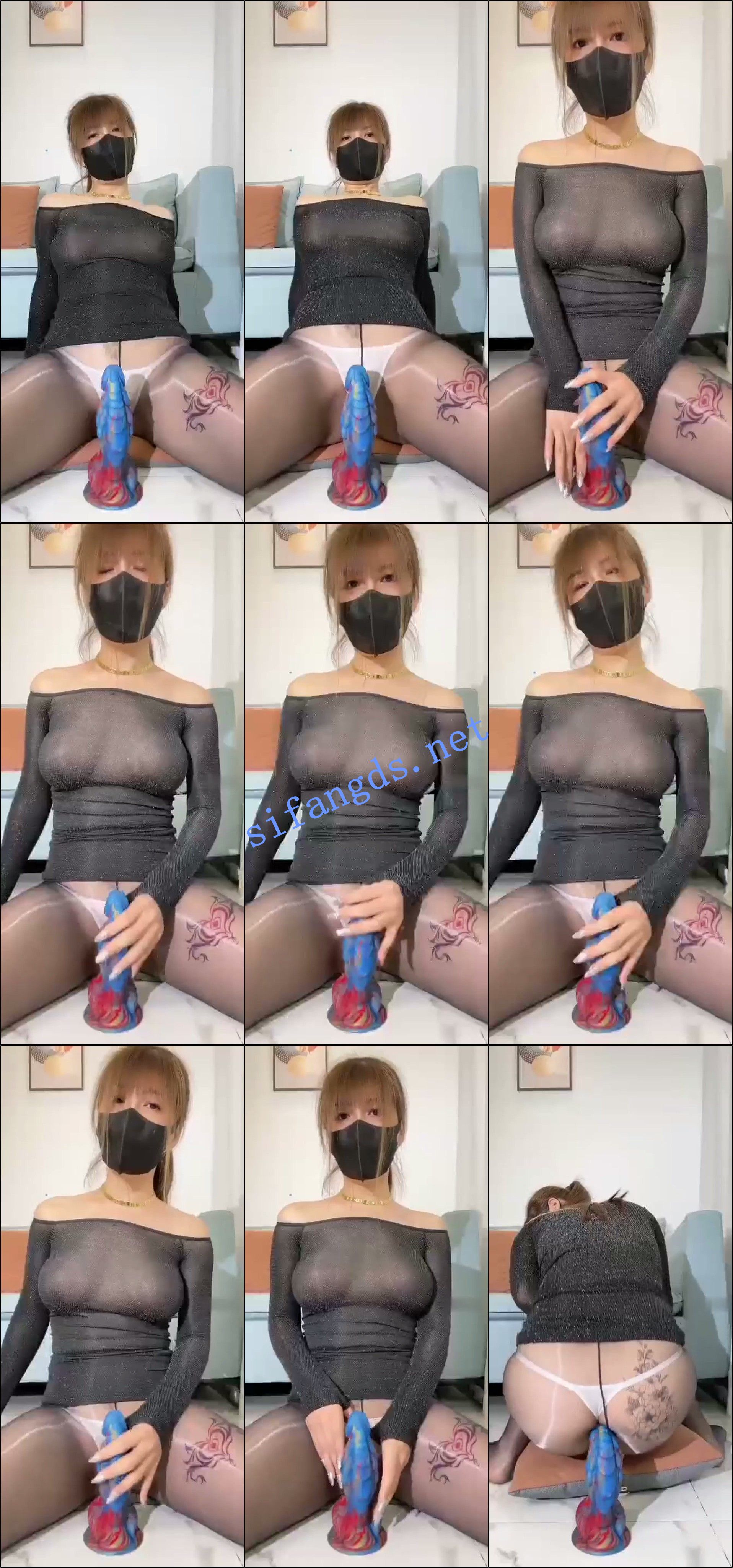 ✅快手 柚柚琪宝本人 38万粉 巨乳蜜桃臀 撸管 磨棒 骚舞骚话 [463M]