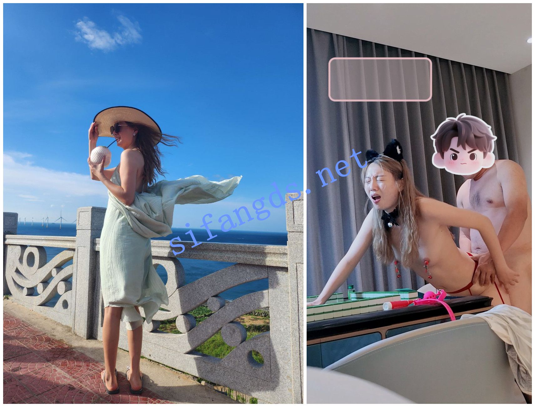 《推特网黄》调教人妻《lin lin》把人妻当成母狗旅游XO⑥ [633.15 MB]