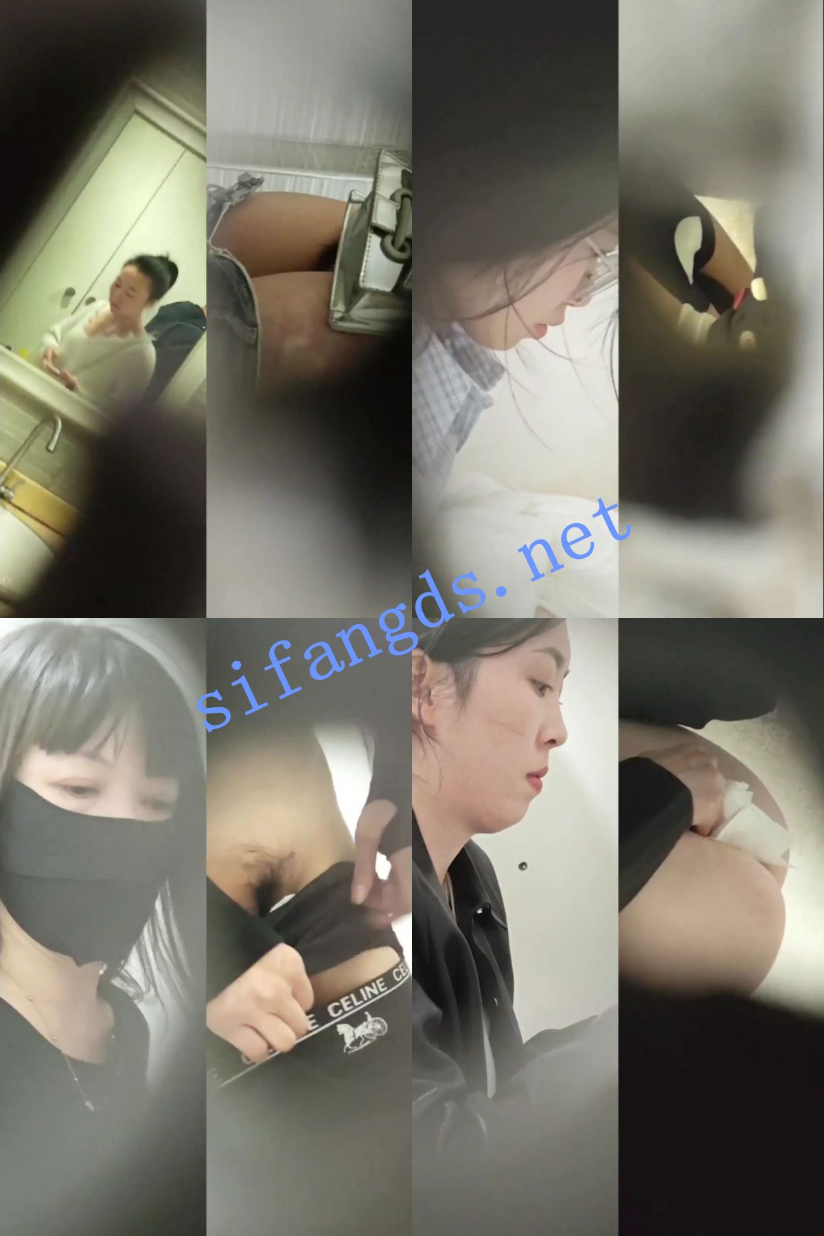 ✅《猫眼厕拍》 厕所偷拍学生妹 人妻 老师 高颜值美女1 []